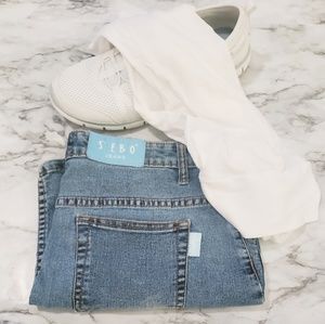 Denim Mini Skirt